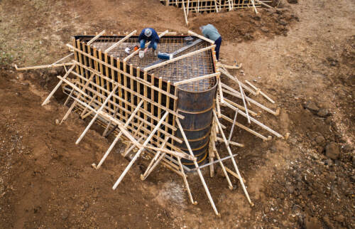 TEN AVALA HOUSE Construction process 04